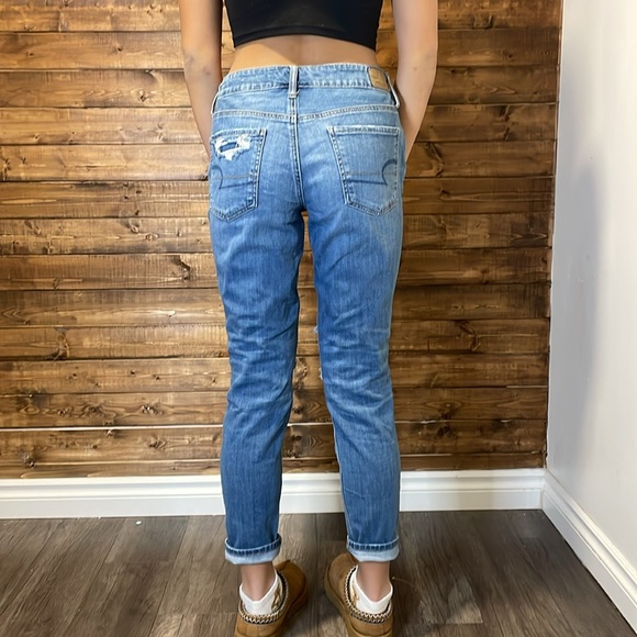 American Eagle Tomgirl jeans - Size 6 Regular - Picture 3 of 12